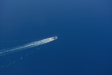 Image showing Sail of a sailing boat