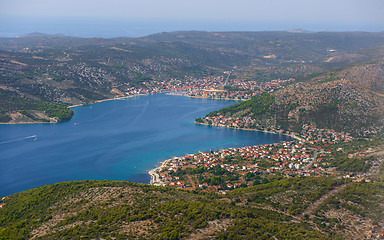 Image showing Croatia aerial view