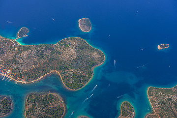 Image showing Croatia aerial view