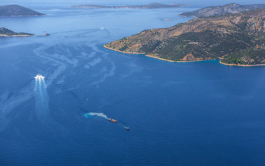 Image showing Croatia aerial view