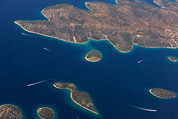 Image showing Croatia aerial view