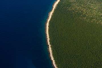 Image showing Croatia aerial view