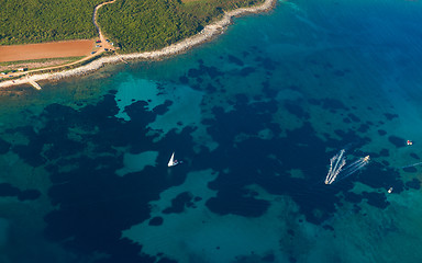 Image showing Croatia aerial view