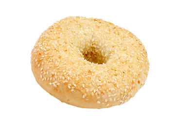 Image showing One bagel