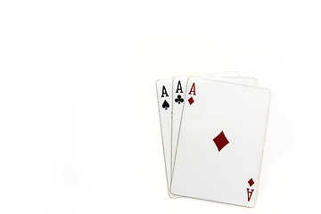 Image showing Playing cards background