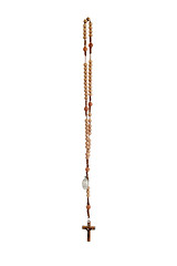 Image showing Wooden rosary