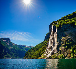 Image showing Waterfall Seven Sisters.