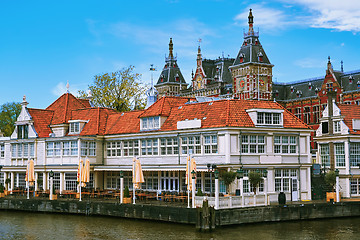 Image showing Buildings in Amsterdam