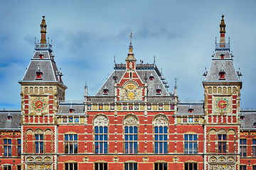 Image showing Amsterdam Railway Station