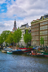 Image showing Amsterdam in the Spring