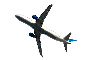 Image showing Plane isolated on white background