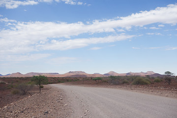 Image showing desert road