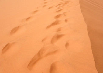 Image showing sand dunes