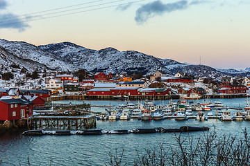 Image showing yachts hibernating