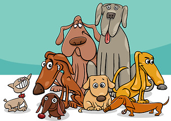 Image showing cartoon dog characters