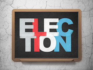 Image showing Political concept: Election on School board background