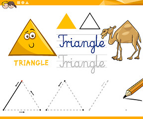 Image showing cartoon basic geometric shapes