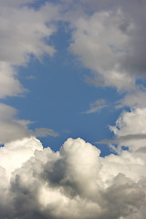 Image showing nature cloud sky storm