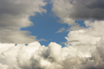 Image showing nature cloud sky storm