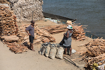 Image showing Malagasy peoples everyday life in Madagascar