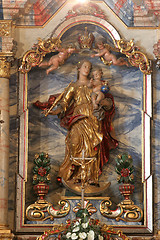 Image showing Blessed Virgin Mary with baby Jesus