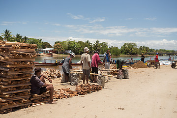 Image showing Malagasy peoples everyday life in Madagascar