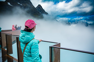 Image showing Troll road lookout