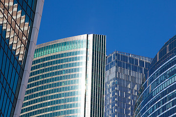 Image showing high-rise buildings, skyscrapers