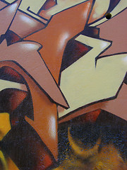 Image showing abstract colored graffiti