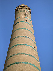 Image showing Minaret in Uzbekistan