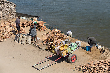 Image showing Malagasy peoples everyday life in Madagascar