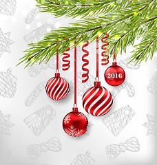 Image showing Christmas Celebration Background 