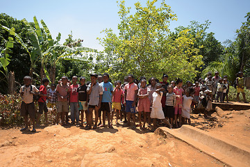 Image showing Malagasy school children in classroom