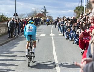 Image showing The Cyclist Lieuwe Westra - Paris-Nice 2016