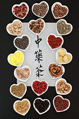 Image showing Chinese Herbal Teas
