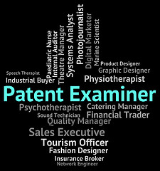 Image showing Patent Examiner Means Performing Right And Analyst