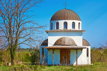 Image showing Abandoned Monastery Church