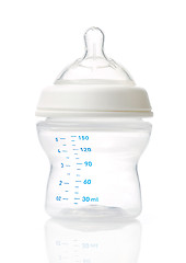 Image showing Empty baby bottle
