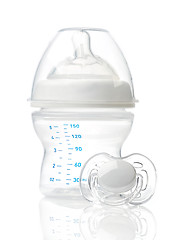 Image showing Empty baby bottle