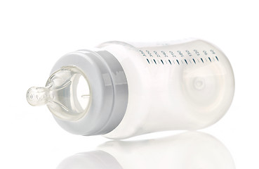 Image showing Empty baby bottle