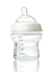 Image showing Water in baby bottle