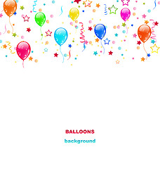 Image showing Party Colorful Balloons