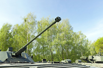 Image showing Old military equipment