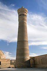 Image showing Po-i-Kalyan minaret, Bukhara, Uzbekistan