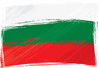 Image showing Grunge Bulgaria flag