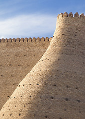 Image showing Walls of Bukhara, Uzbekistan