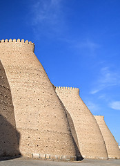 Image showing Walls of Bukhara, Uzbekistan