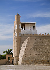 Image showing Ark fortress gate in Bukhara, Uzbekistan