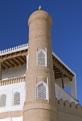 Image showing Ark fortress gate in Bukhara, Uzbekistan