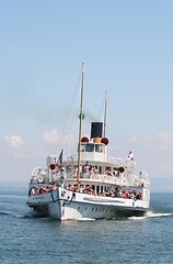 Image showing Ancient swiss boat